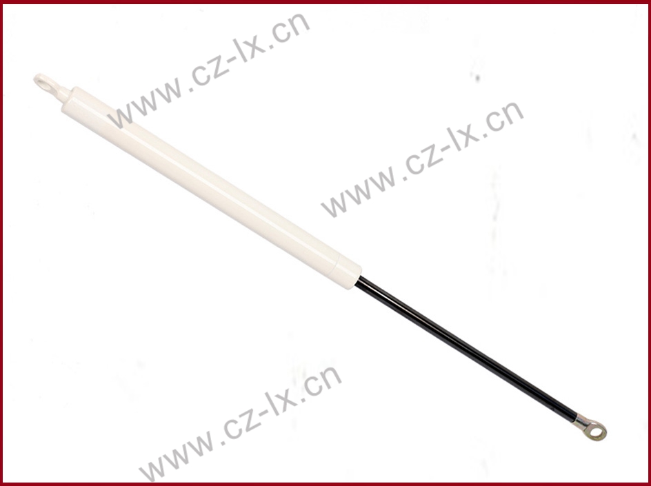 64 白色缸QPQ桿片頭氣彈簧